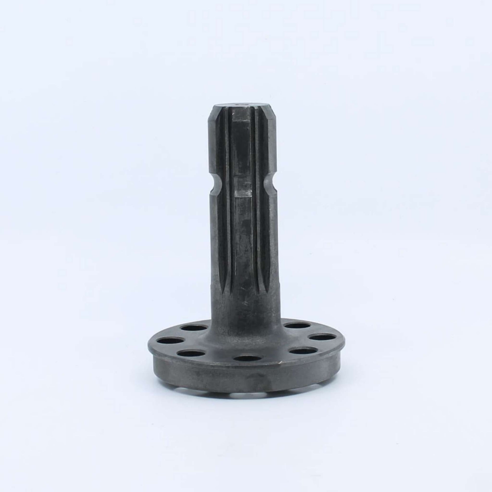 Eje estriado de 1 3/8 pulgadas Z6 con plato de 8 orificios para toma de fuerza de tractores Same, Deutz-Fahr y otros. Referencia 4417388.