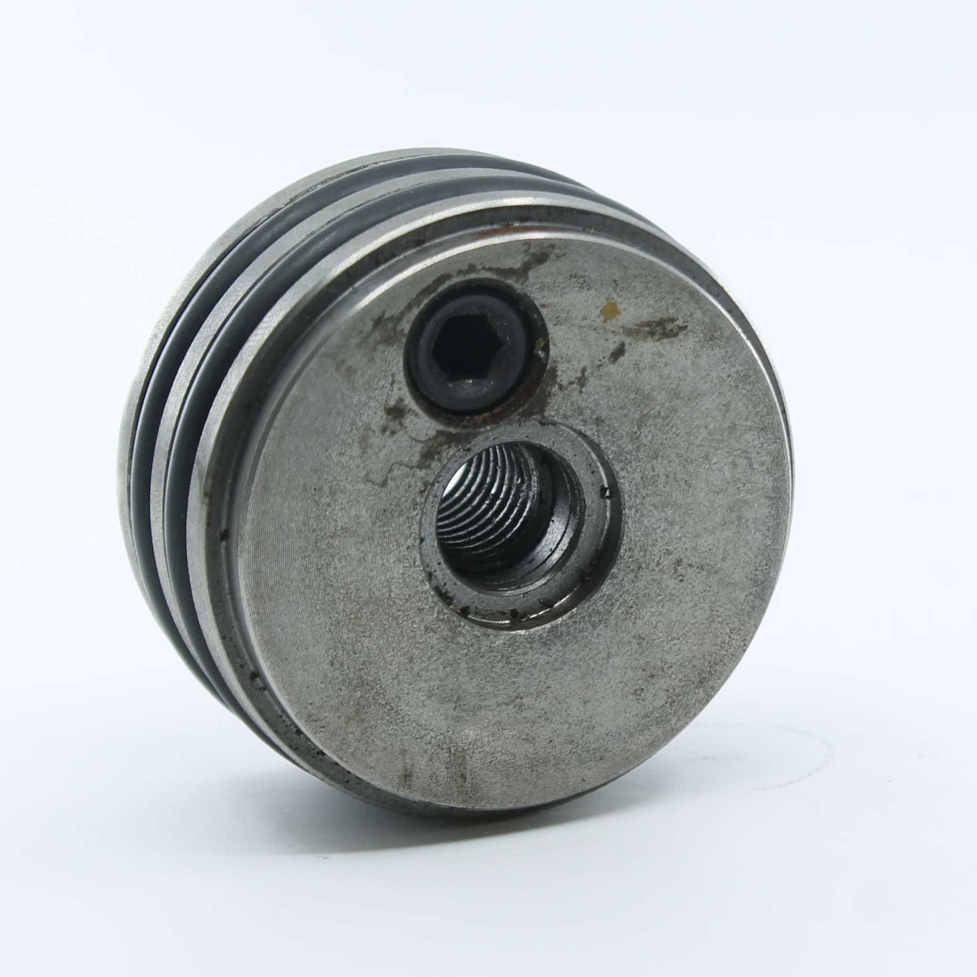 Émbolo de accionamiento hidráulico de la marca Hertell, compatible con tajaderas o compuertas de 125 mm (5 pulgadas) y 150 mm (6 pulgadas).