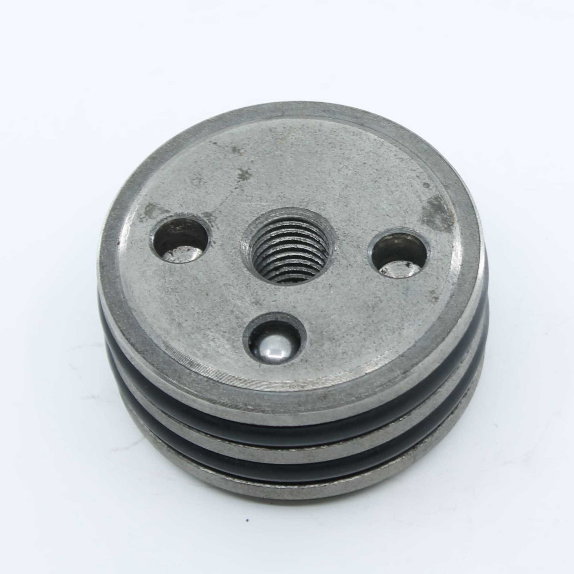 Émbolo de accionamiento hidráulico de la marca Hertell, compatible con tajaderas o compuertas de 125 mm (5 pulgadas) y 150 mm (6 pulgadas).