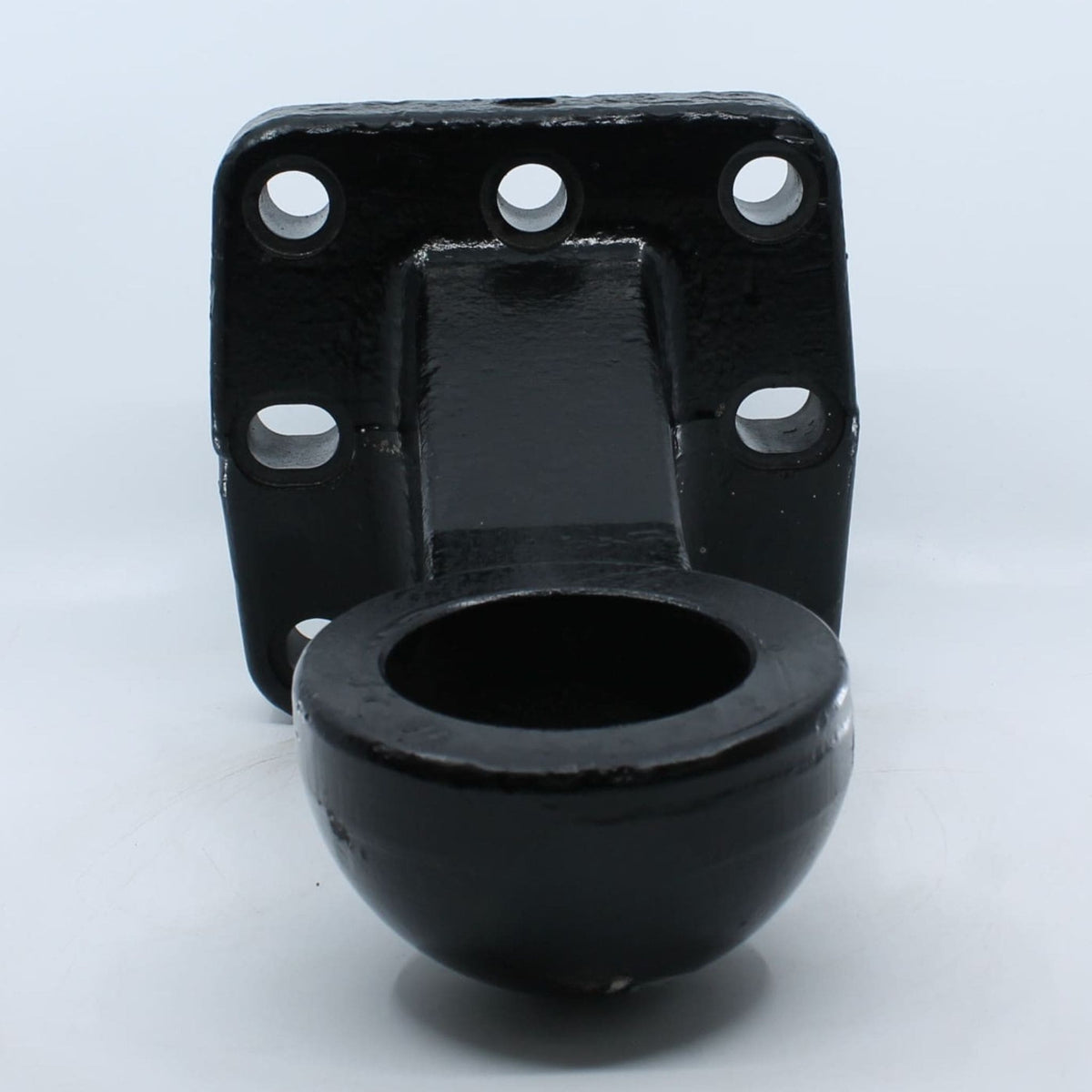 Enganche de cuchara K80 para remolque de brida con 8 orificios y carga de 4.000 kg.
