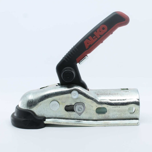 Enganche redondo para remolque, con un diámetro de 50 mm y una capacidad de carga de 2.700 kg.