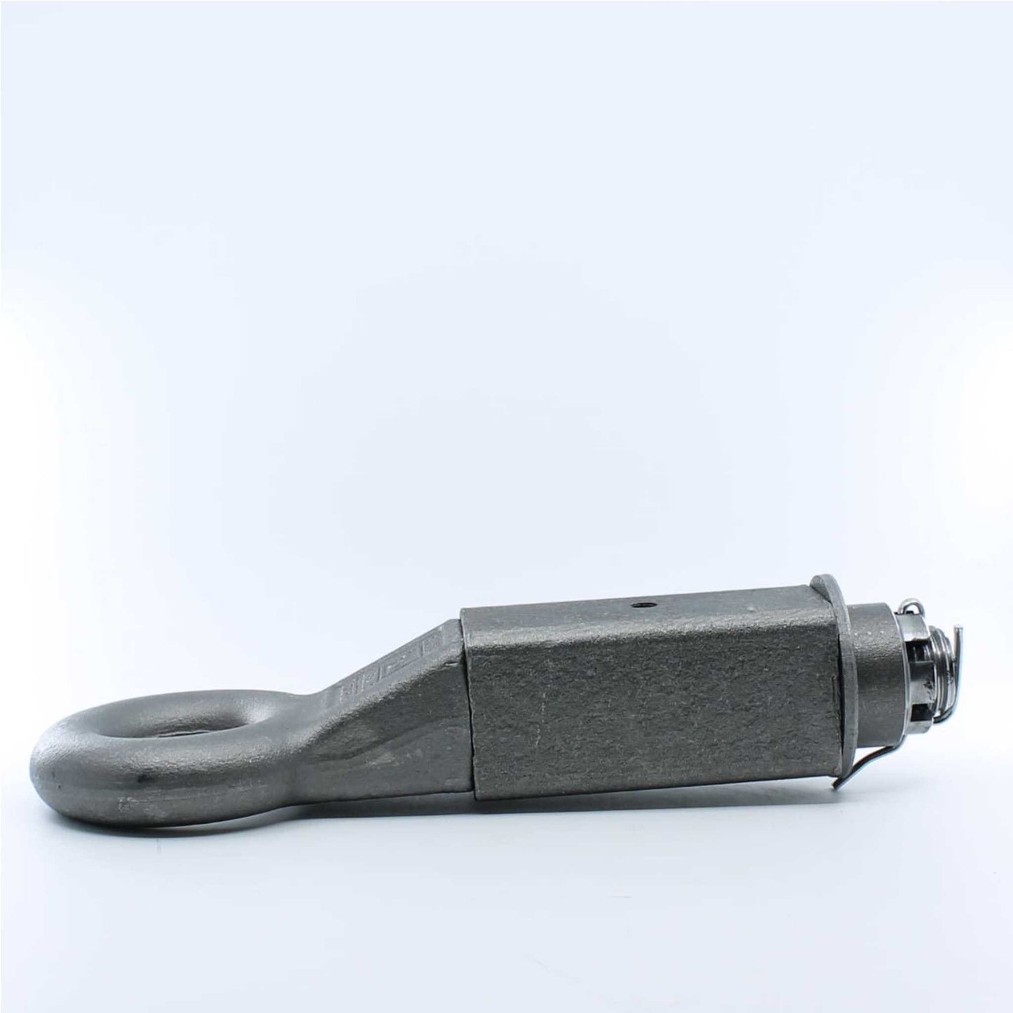 Enganche de tiro de lanza agrícola Forjas Viana de 70 mm. Modelo con palanquilla, capacidad 15 toneladas, giratorio y homologado.