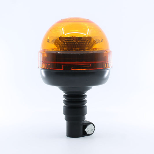 Faro rotativo flexible LED, homologado para vehículos agrícolas, de 12-24 V y que cumple la normativa ECE R65.