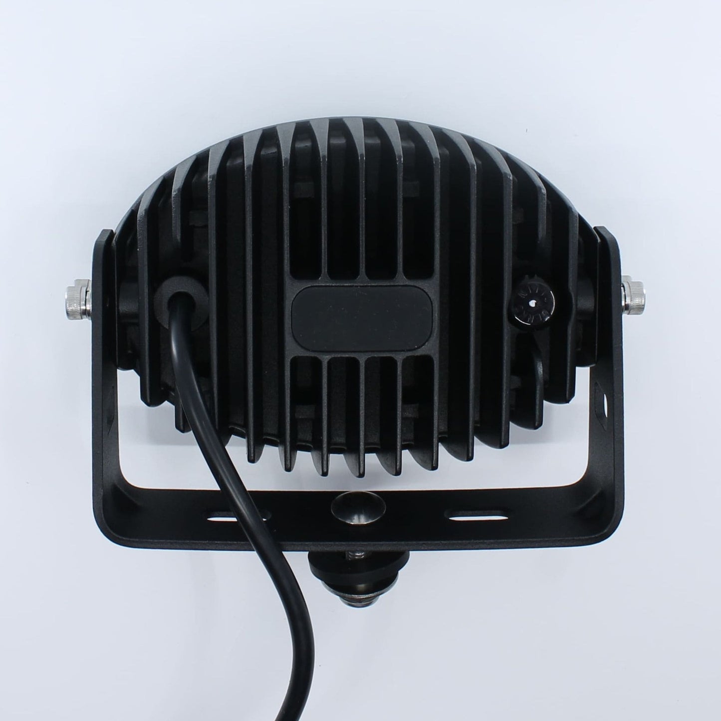 Faro de trabajo LED ovalado de largo alcance (6.600 lúmenes, 60 W) para 12-24 V, con 6 LEDs, que funciona a 12-60 VDC, con homologación IP68, ideal para tractores y maquinaria agrícola.