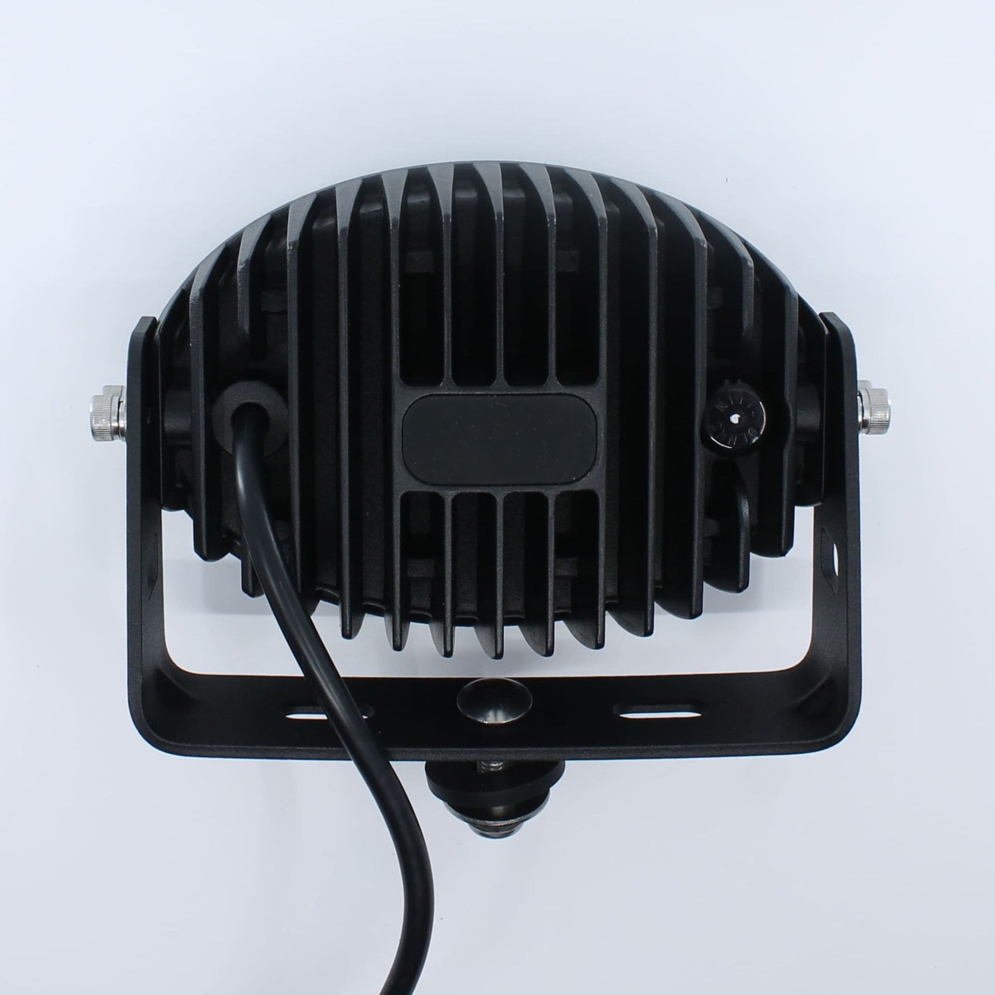 Faro de trabajo LED ovalado de largo alcance (6.600 lúmenes, 60 W) para 12-24 V, con 6 LEDs, que funciona a 12-60 VDC, con homologación IP68, ideal para tractores y maquinaria agrícola.