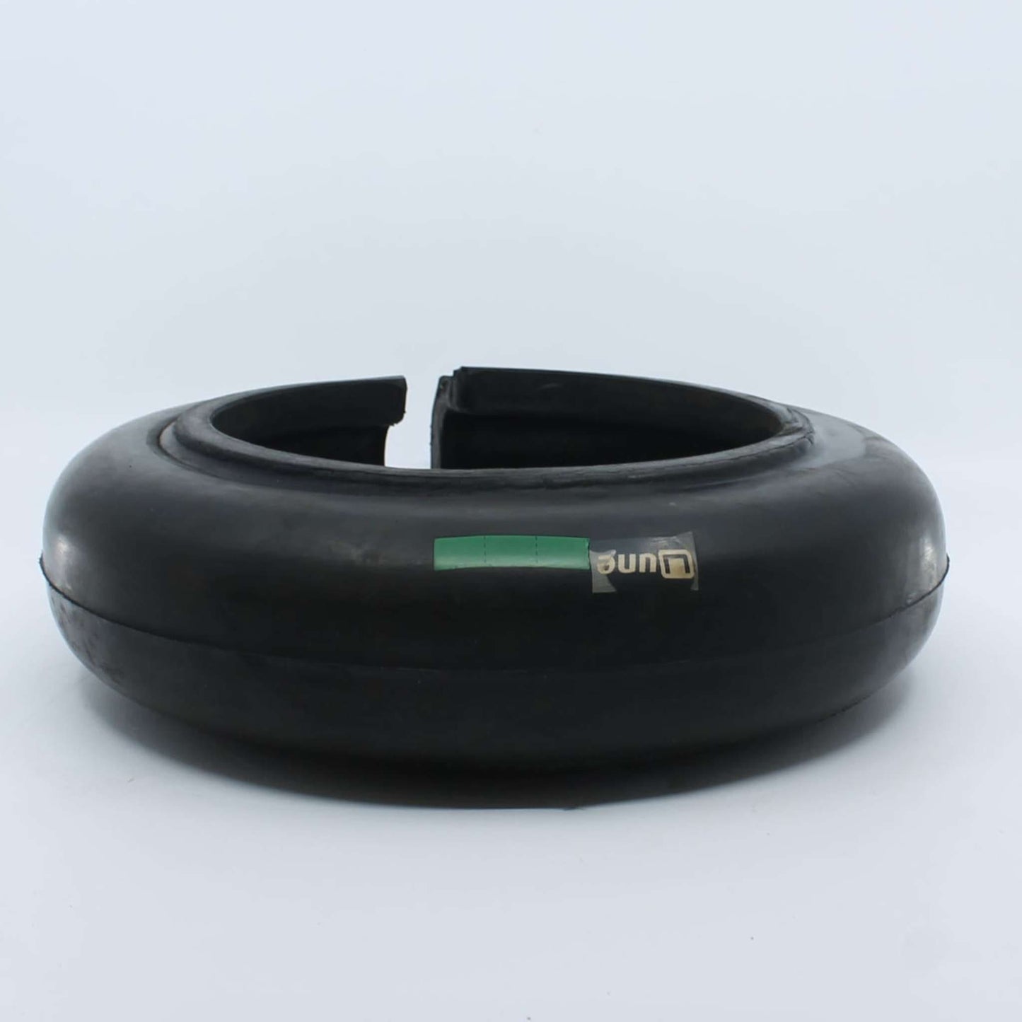 Flector elástico de caucho UNE M6 45/55 para desbrozadora con diámetro interior de 170 mm, exterior de 280 mm y grosor de 80 mm.