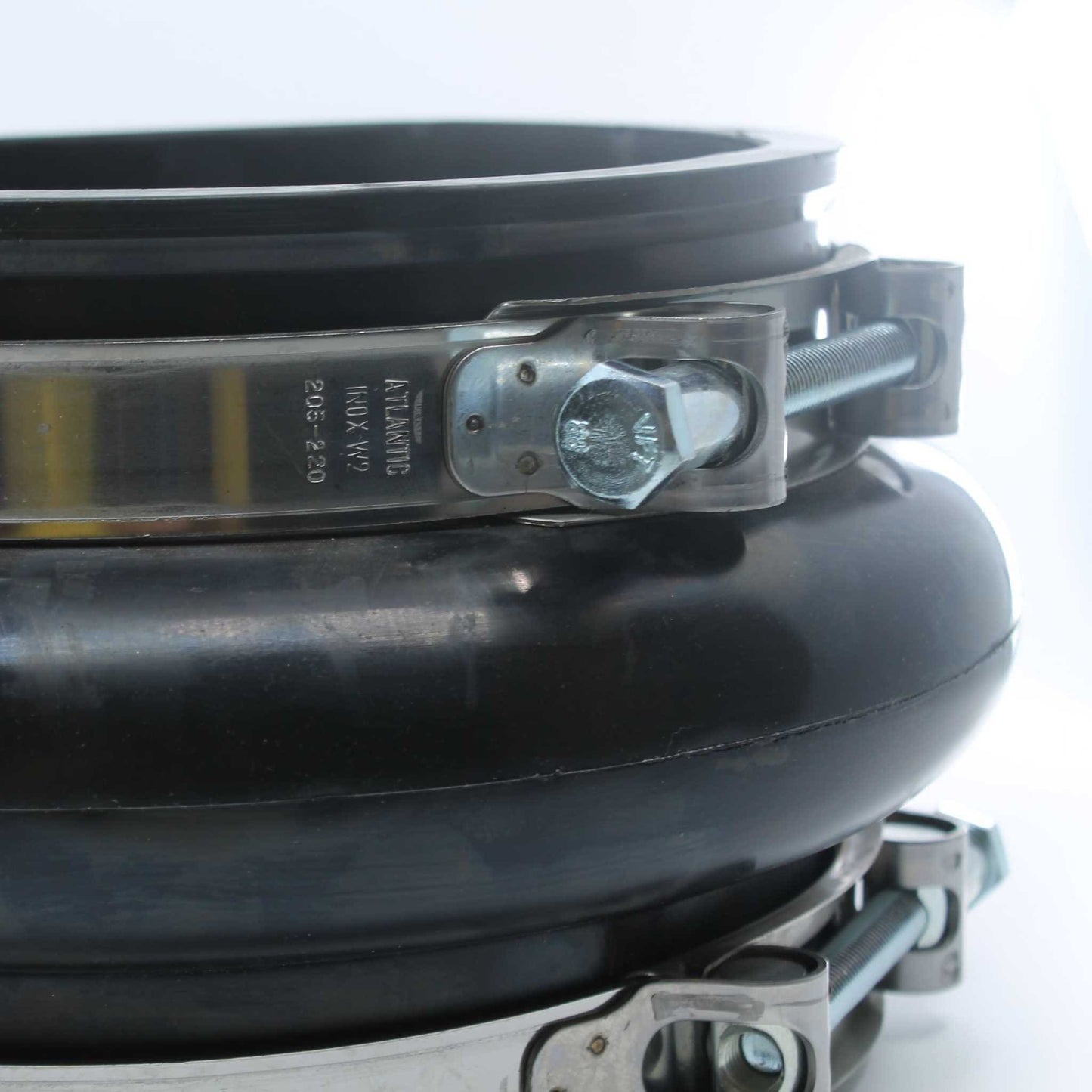 Flector o junta flexible Riv de 150 mm (6 pulgadas) para la conexión del tubo de la cisterna o cuba de purín.