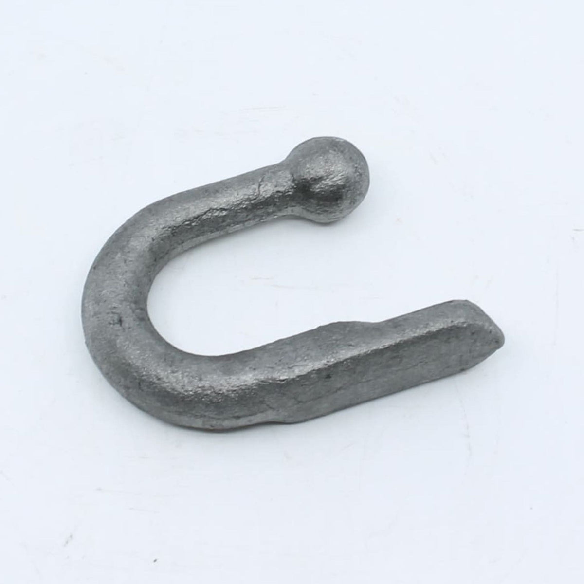 Gancho forjado para soldar de amarre para lona y cuerda de 75 x 60 mm en remolque.