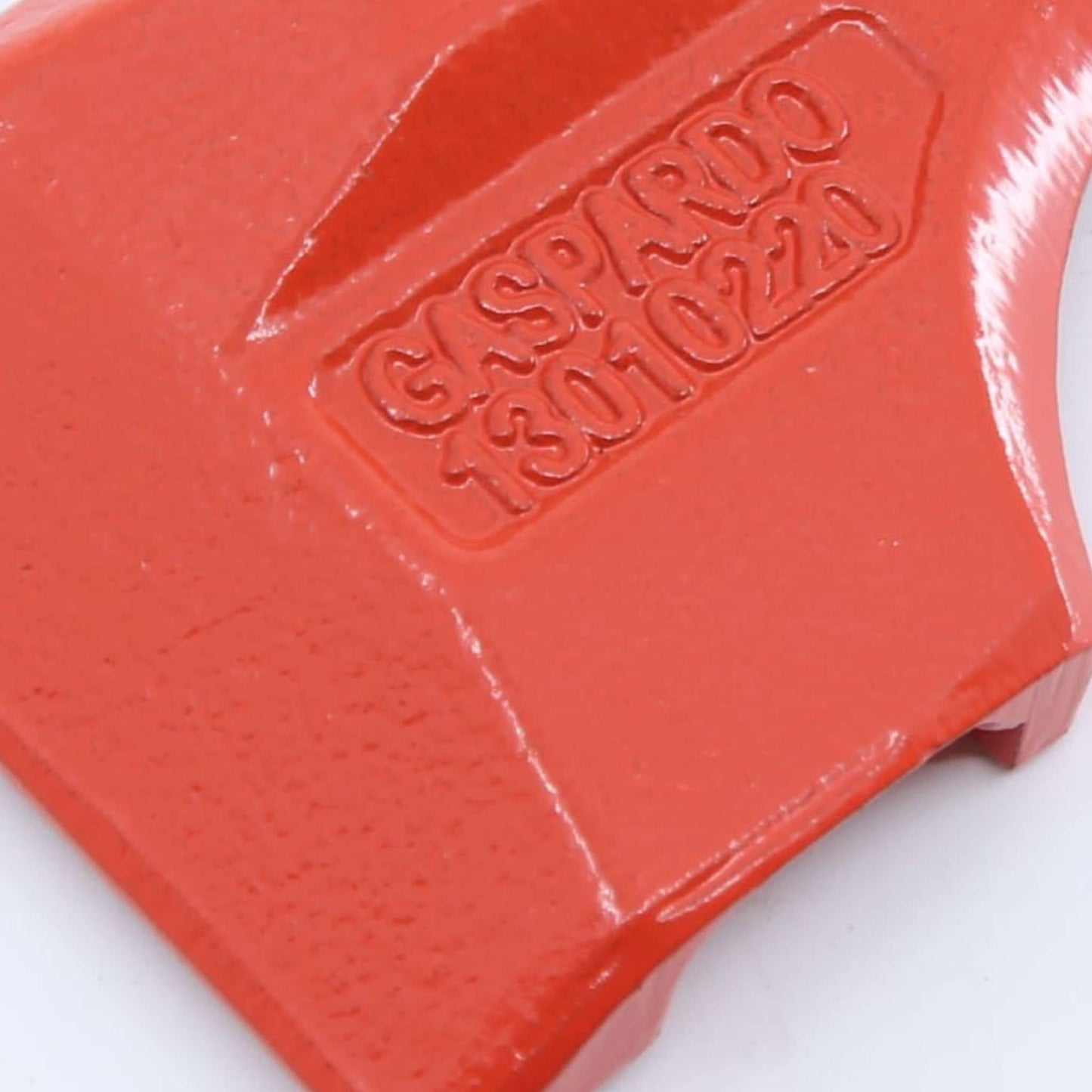 Guía barra inferior original Gaspardo ref. 21120042. Placa de fundición de fricción y guiado inferior para barra de corte en posición 20.
