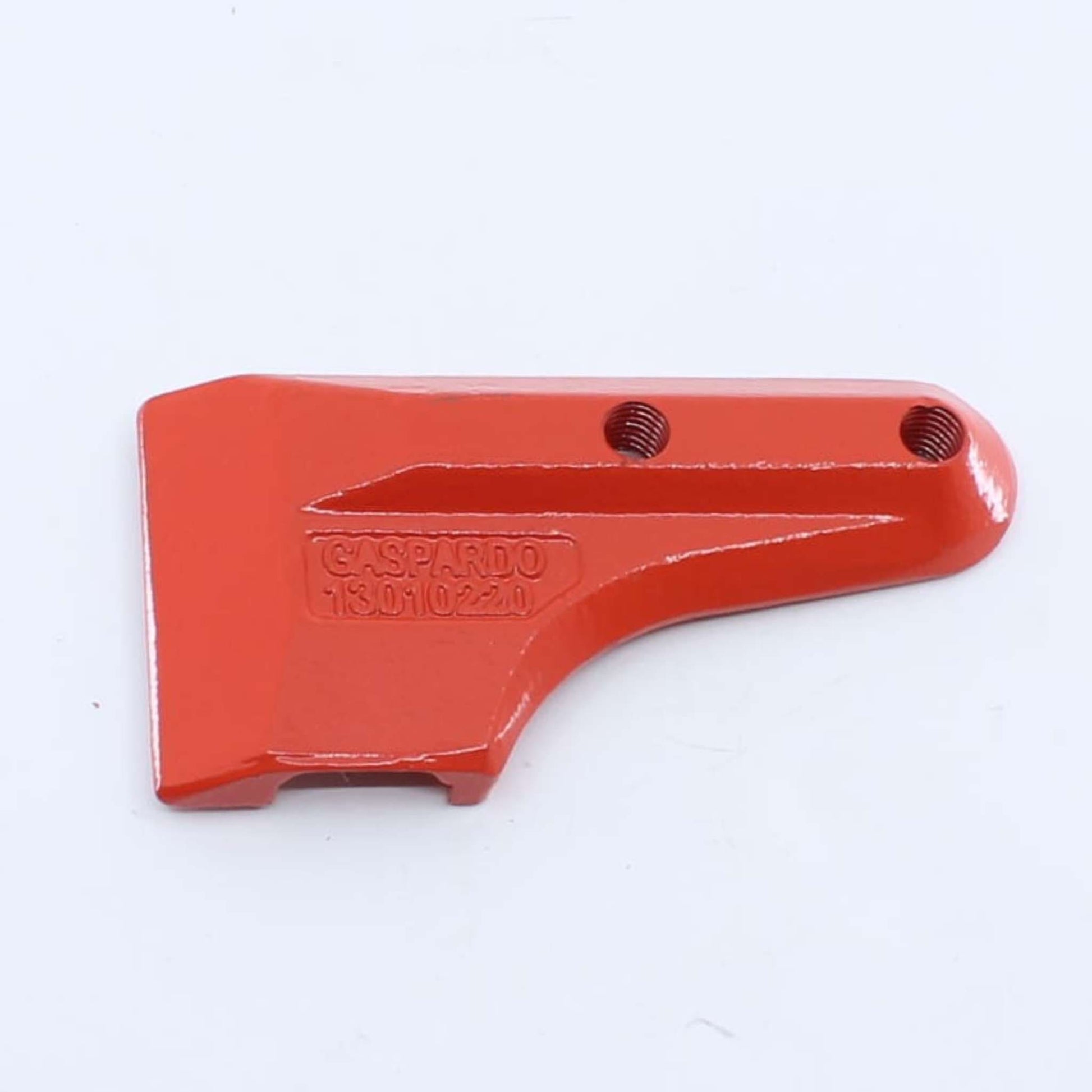 Guía barra inferior original Gaspardo ref. 21120042. Placa de fundición de fricción y guiado inferior para barra de corte en posición 20.
