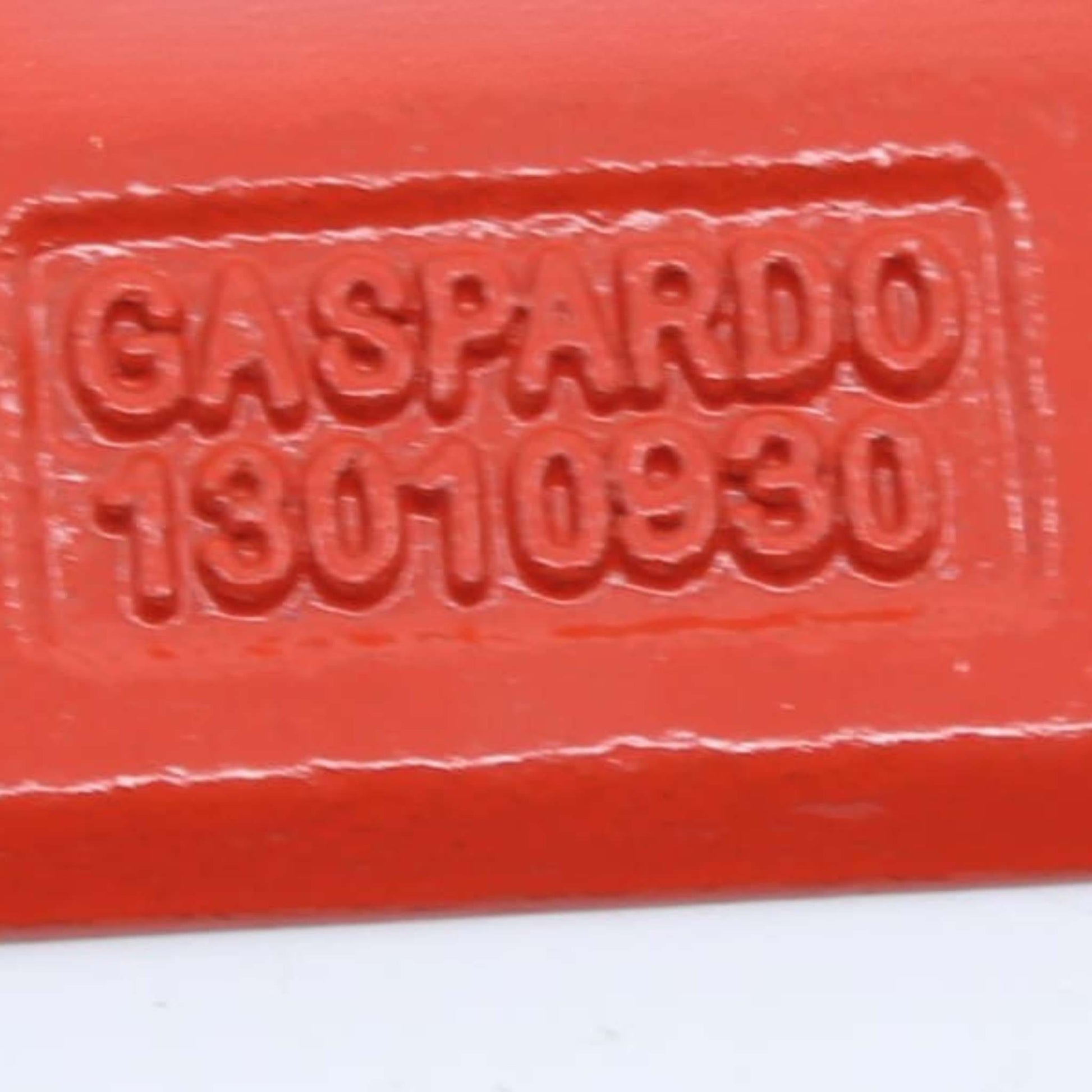 Guía barra inferior original Gaspardo ref. 21120045. Placa de fundición de fricción y guiado inferior para barra de corte en posición 19.
