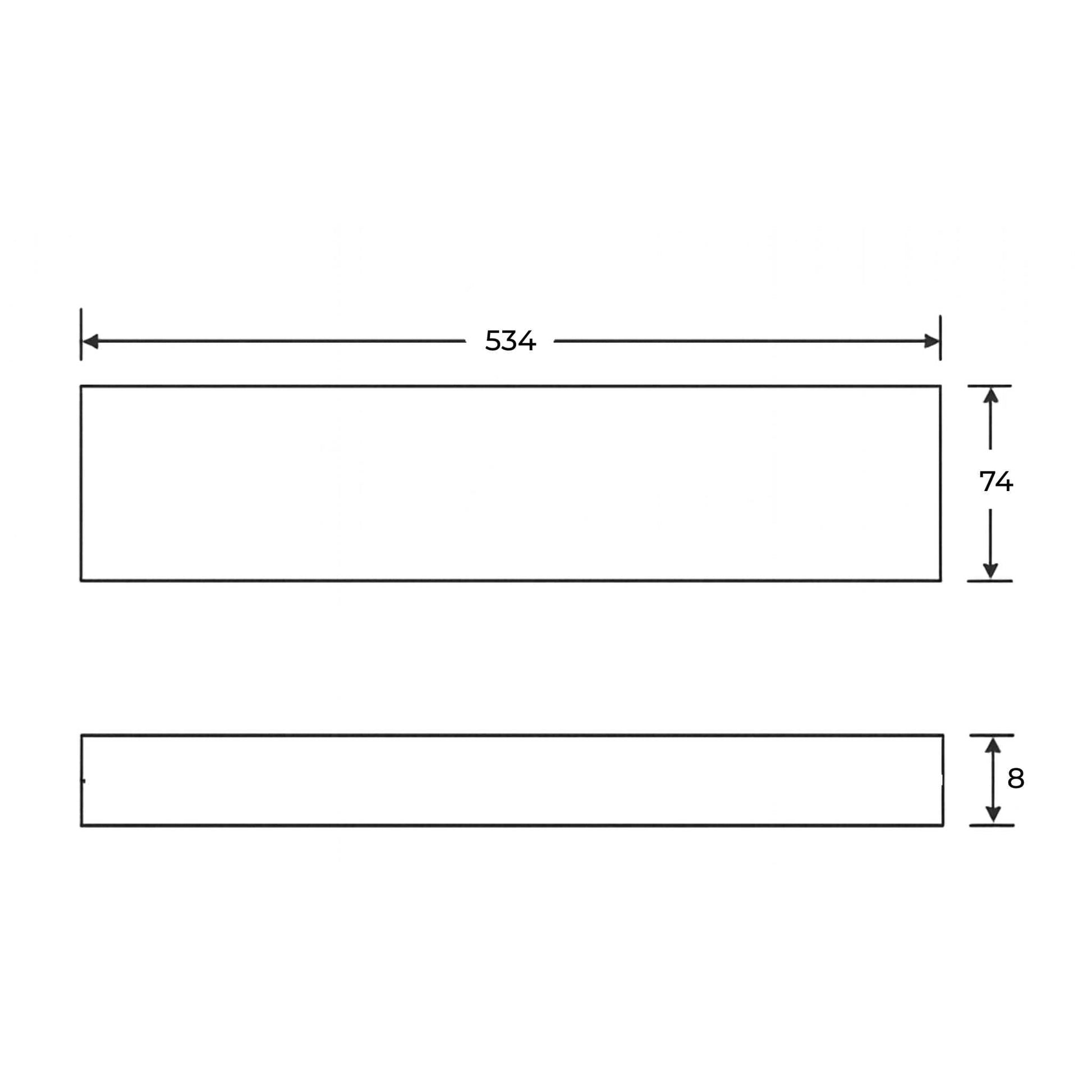 Juego de 4 paletas Jurop para depresor (bomba de vacío) de cisterna o cuba de purín, modelo PN 155. Medidas de cada paleta: 534 x 74 x 8 mm. Repuesto original.