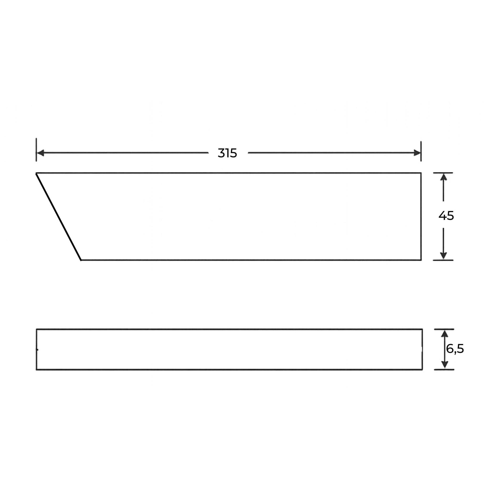Juego de 8 paletas para depresor Carruxo. Medidas: 315 x 45 x 6,5 mm. Recambio original.