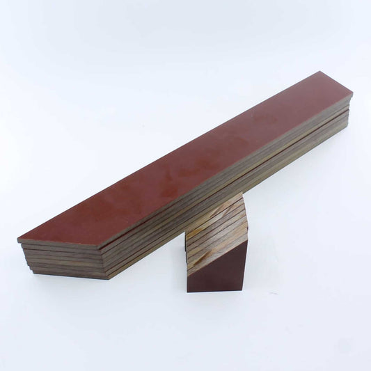 Juego de 8 paletas para depresor Carruxo. Medidas: 380 x 63 x 7,5 mm. Recambio original.