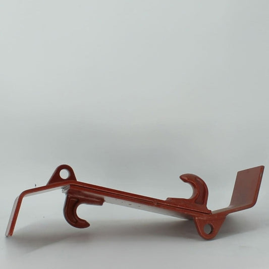 Juego de petacas curvo de enganche rápido norma Euro 355 x 180 mm para cargador frontal.
