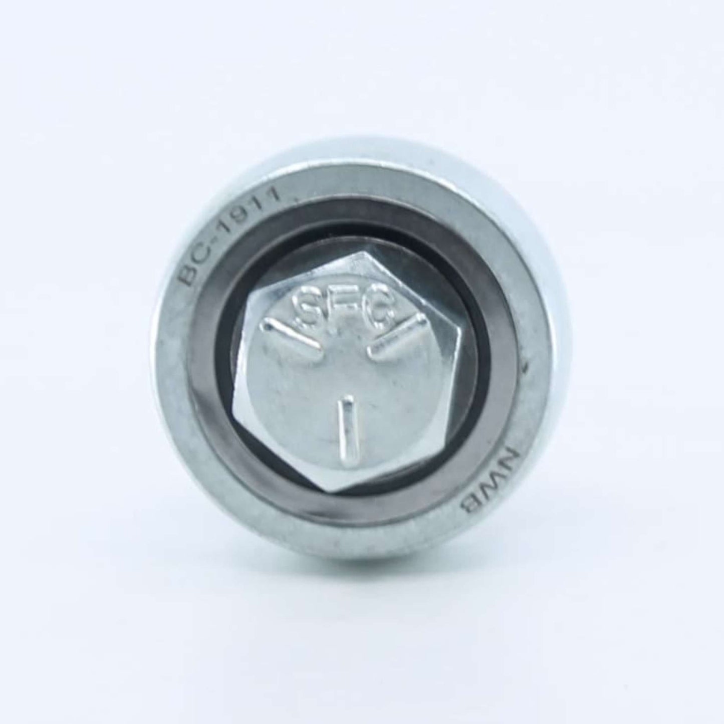 Leva de control o tornillo excéntrico para el pickup de rotoempacadora. Medidas: exterior 37,89 mm, ancho 16 mm y rosca 1/2 x 20 UNF.