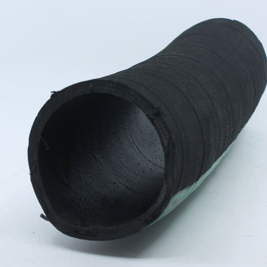 Manguera de aspiración reforzada para cisterna con espiral de acero interior y diámetro interior de 80 mm (10 bar / 150 PSI).
