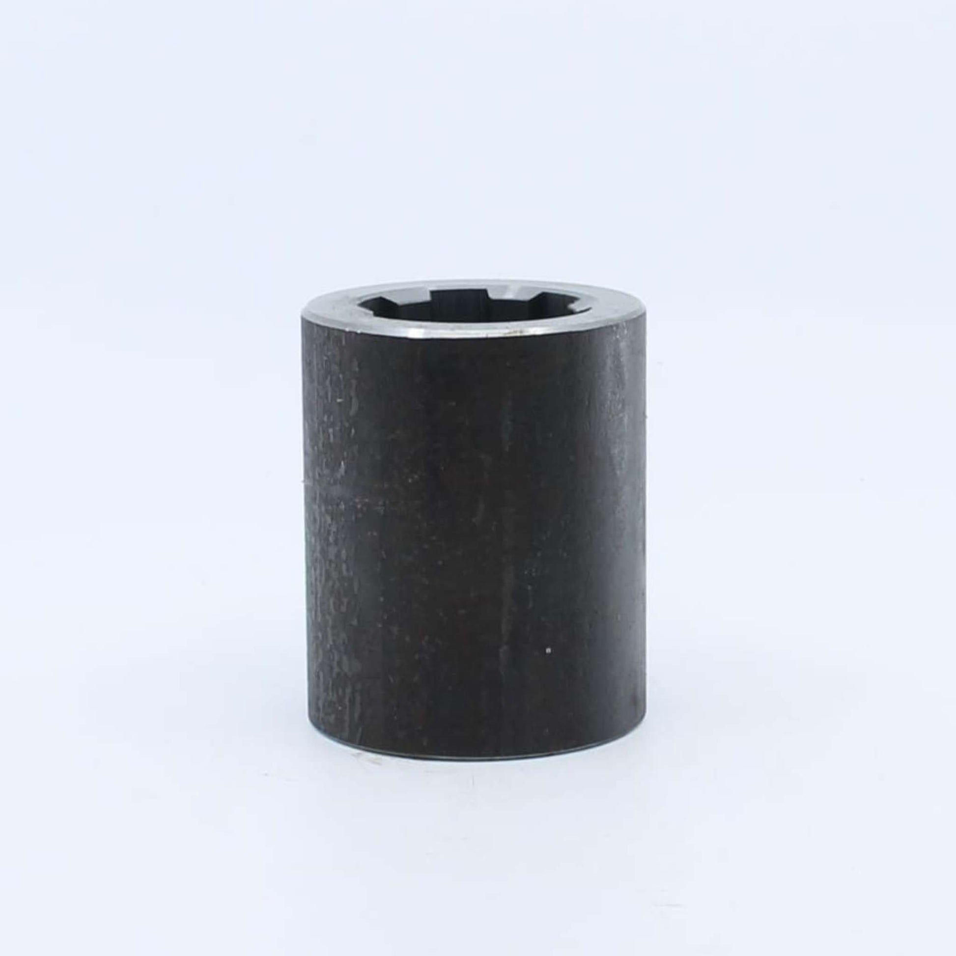 Manguito de acero con tratamiento térmico templado especial para desbrozadora, interior estriado hembra de 1 3/4 pulgadas y Z6.