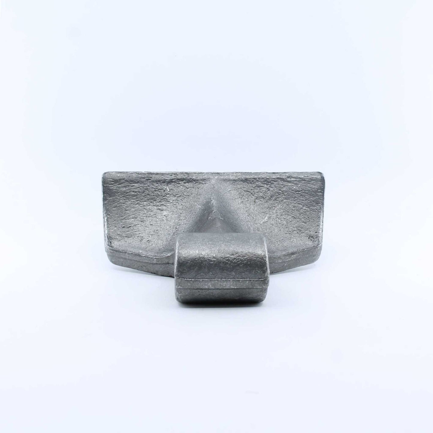 Martillo M1020 para desbrozadora con medidas 60x145 mm y agujero de 20,5mm. Compatible con Agrimaster y otras marcas, modelo universal. Recambio reforzado de alta resistencia.