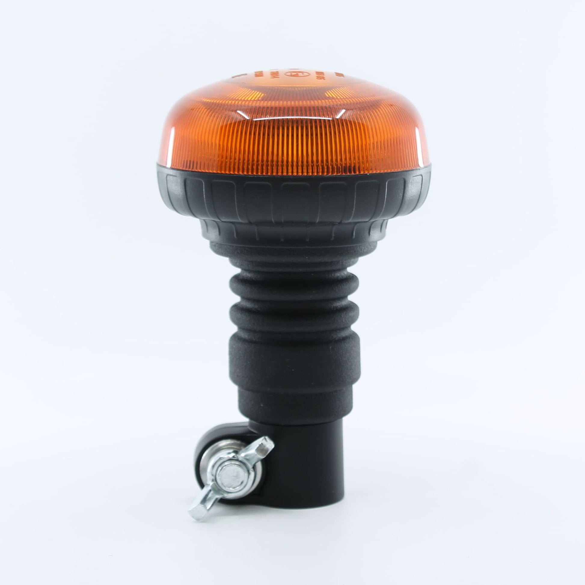 Mini faro rotativo flexible LED, homologado para vehículos agrícolas, de 12-24 V y que cumple la normativa ECE R65.
