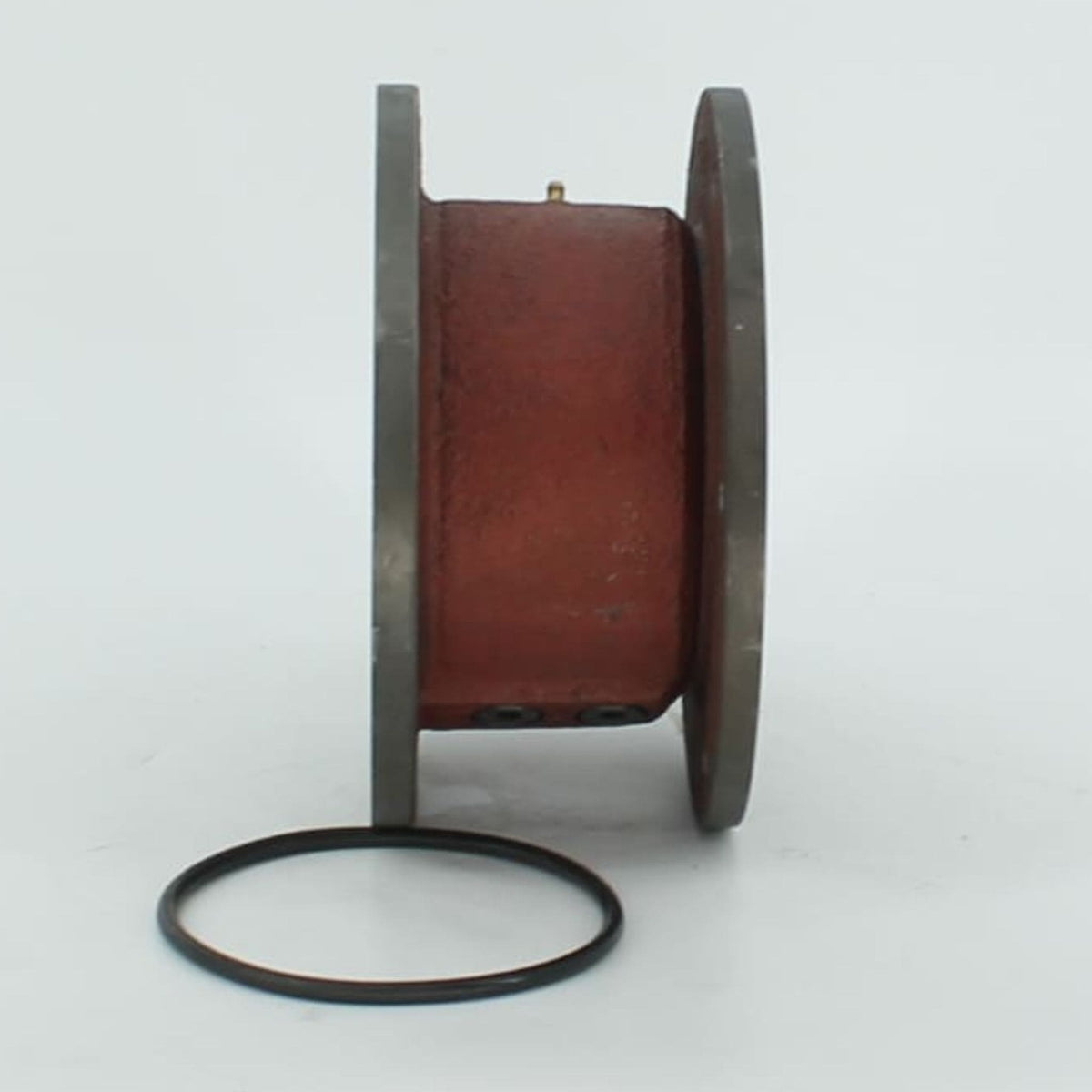 Nudo girable o racor giratorio para brazo de carga de cuba de purín con brida y junta. Diámetro 100 mm (4 pulgadas).
