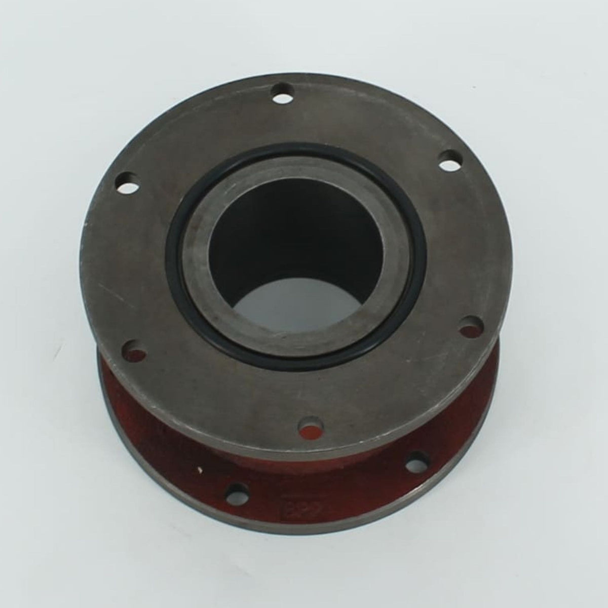 Nudo girable o racor giratorio para brazo de carga de cuba de purín con brida y junta. Diámetro 100 mm (4 pulgadas).
