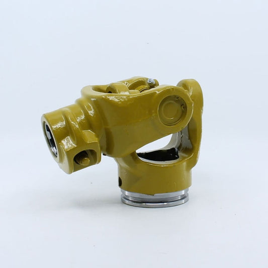 Nudo de transmisión con estriado 1" 3/8 Z6 para tubo perfil triangular de 51,6 x 3 mm y cruceta 30 x 80 mm.
