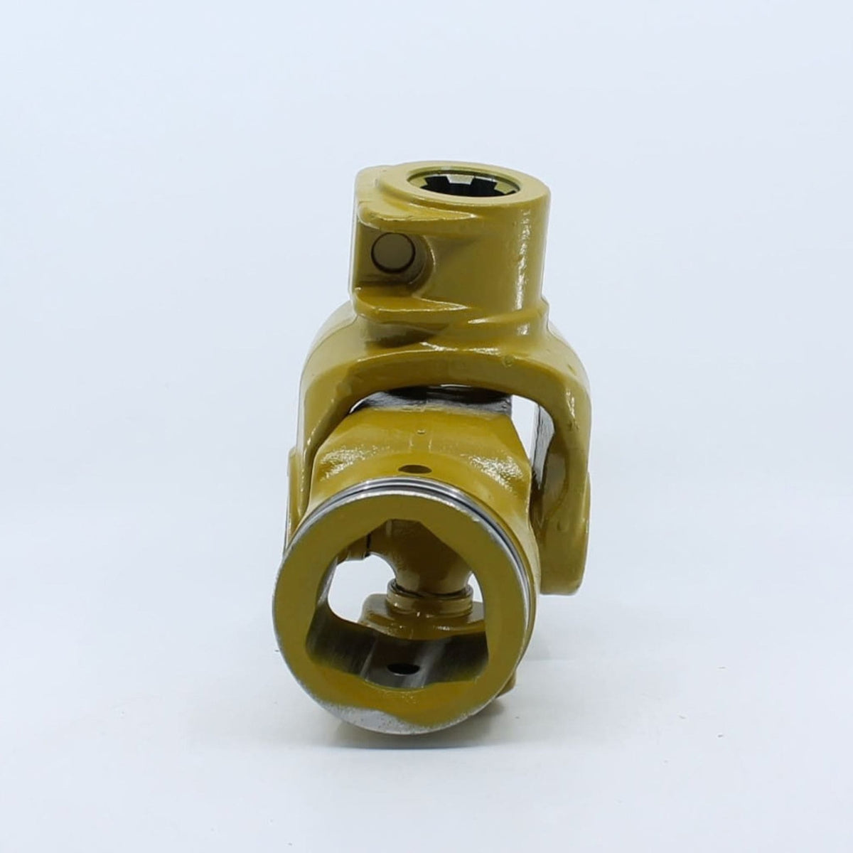 Nudo de transmisión con estriado 1" 3/8 Z6 para tubo perfil triangular de 54 x 4 mm y cruceta 30 x 92 mm.
