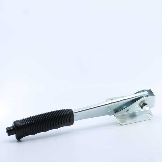 Palanca de freno tipo carraca (freno de mano) para remolque o maquinaria agrícola. Incluye pulsador.Recambio de alta resistencia.