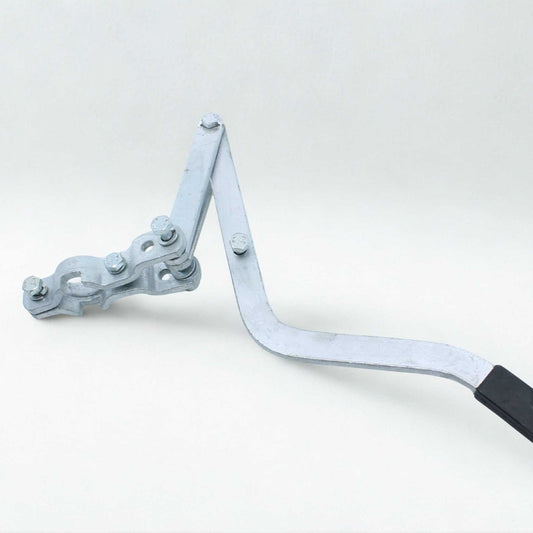 Palanca manual para válvulas RIV de 4" (100mm), 5" (125mm) y 6" (150mm). Recambio de apertura y cierre para compuerta de cisterna de purín.