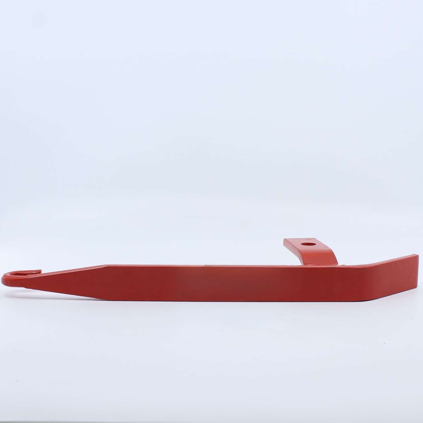 Patín de apoyo derecho original Gaspardo para barra de corte tradicional ref. 21120038. Zapata deslizante de acero de regulación en posición 33 del despiece.
