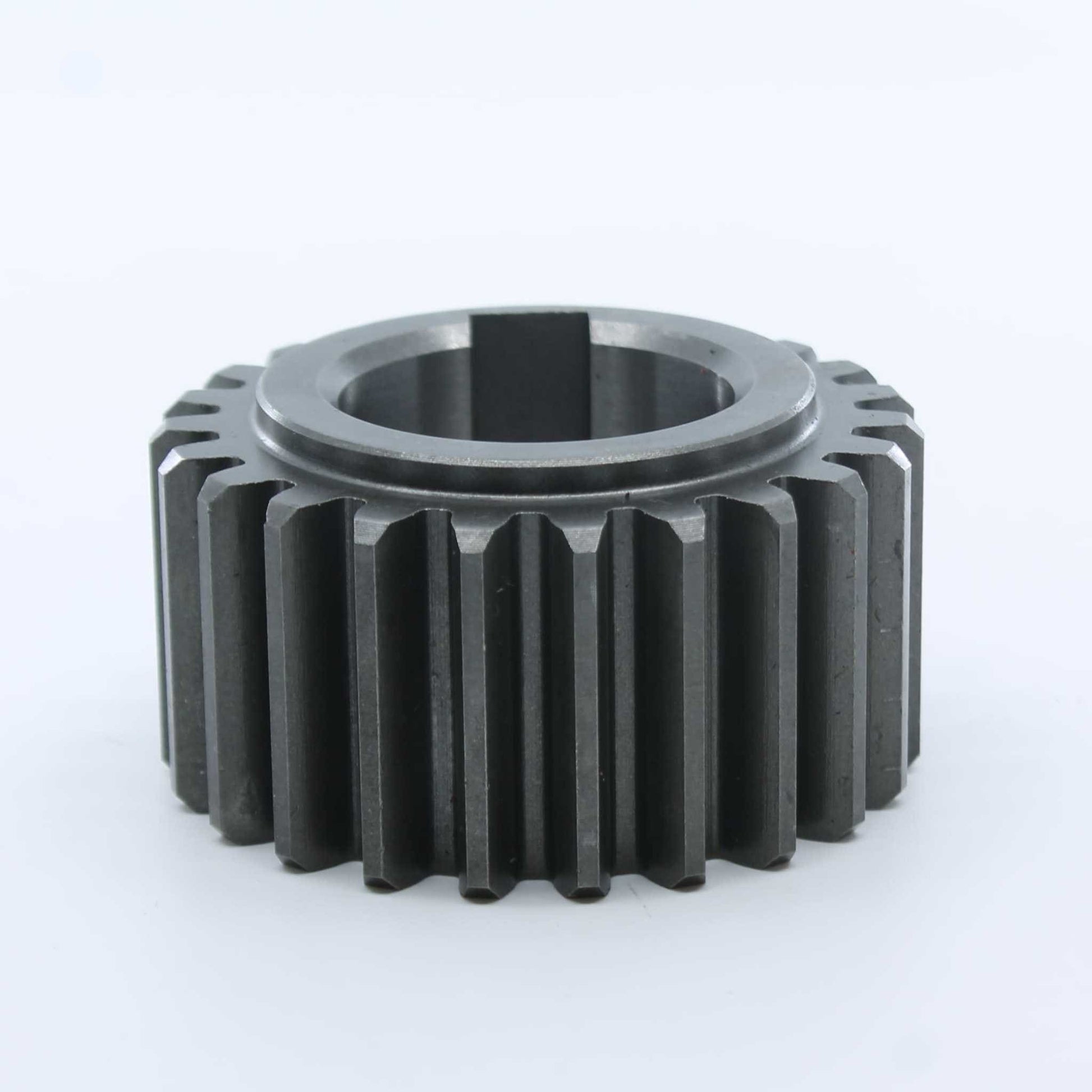Piñón de 23 dientes (Z23) con chavetero ancho para depresores Battioni Pagani series MEC 6500, 8000, 9000, 11000 y 13500. Fabricación original Bondioli & Pavesi para alta resistencia.