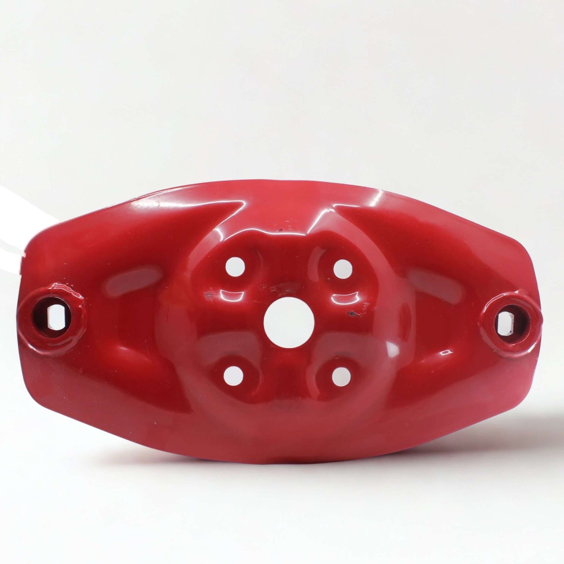 Plato portacuchillas ovalado de 390mm adaptable para segadoras Kuhn GMD y FC. Repuesto compatible con referencia original 56812600.