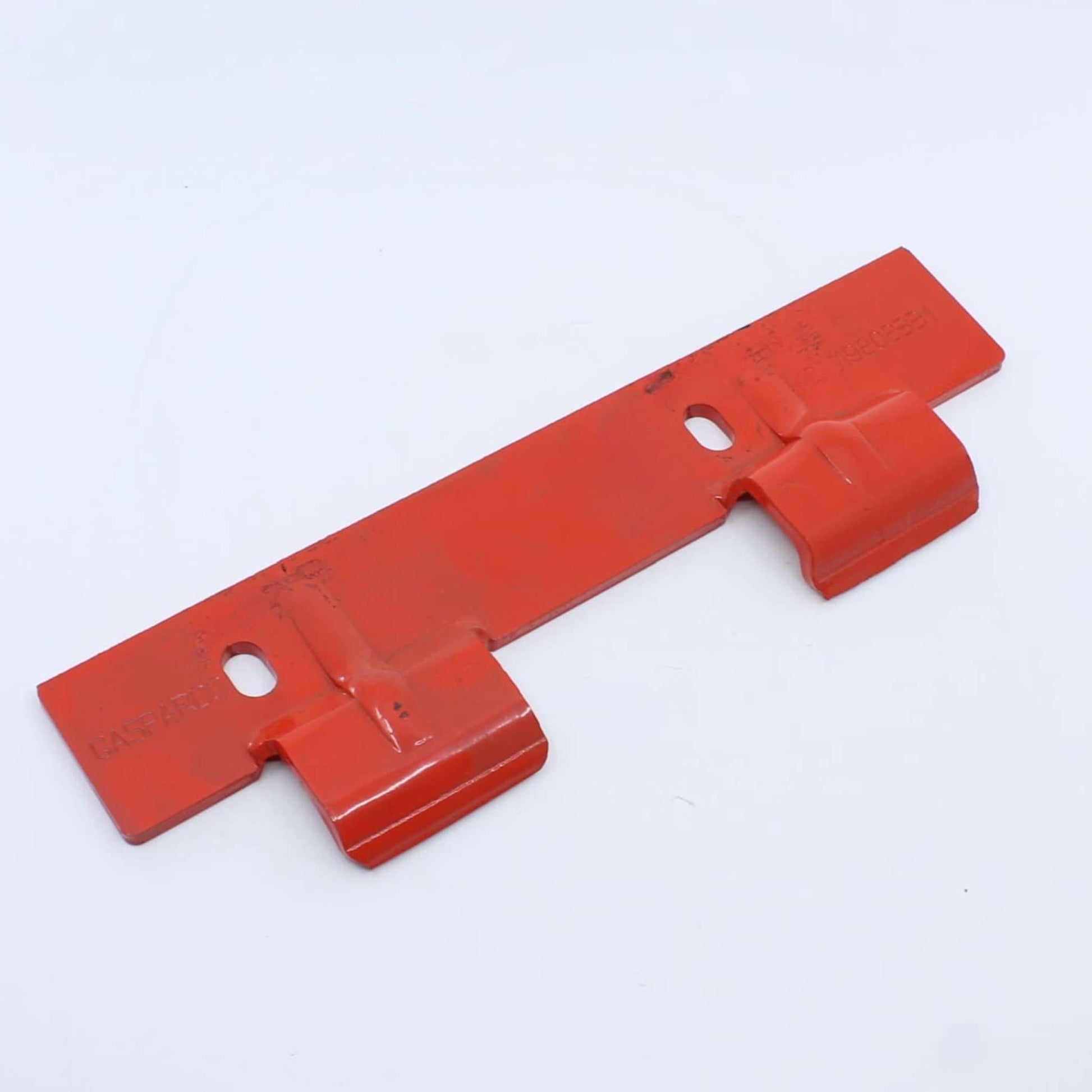 Premilama superior doble alta original Gaspardo ref. 21120232. Pletina guía de fricción y pisón doble para barra de corte en posición 21.
