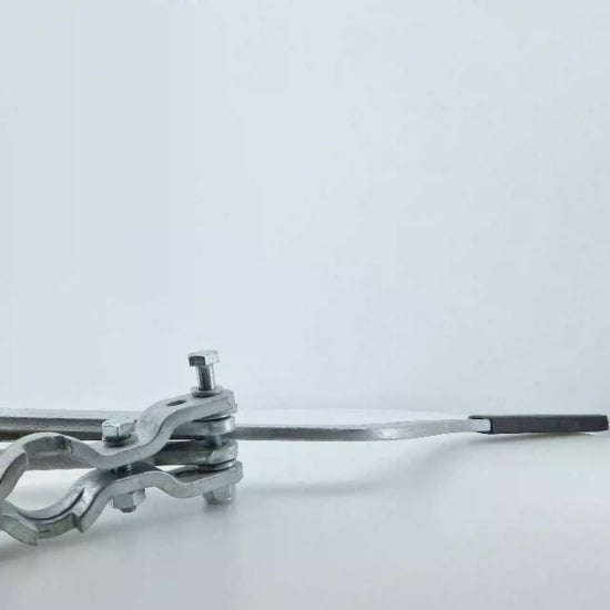 Palanca manual para válvulas RIV de 4" (100mm), 5" (125mm) y 6" (150mm). Recambio de apertura y cierre para compuerta de cisterna de purín.