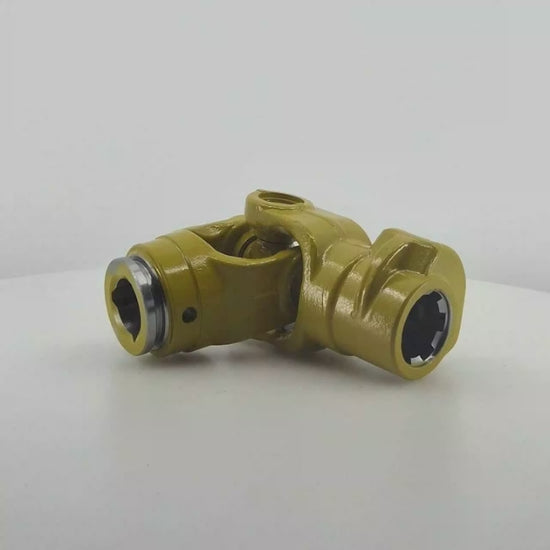 Nudo de transmisión con estriado 1" 3/8 Z6 para tubo perfil triangular de 29 x 4 mm y cruceta 23,8 x 61 mm.