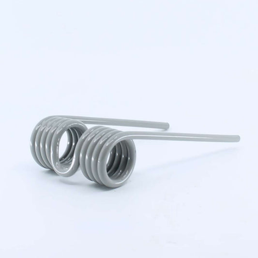 Púa de pick-up de primer tipo adaptable para rotoempacadora Krone. Fabricada por La Spirale en Italia, recambio de alta resistencia, referencias originales 937920 y Z9381580.