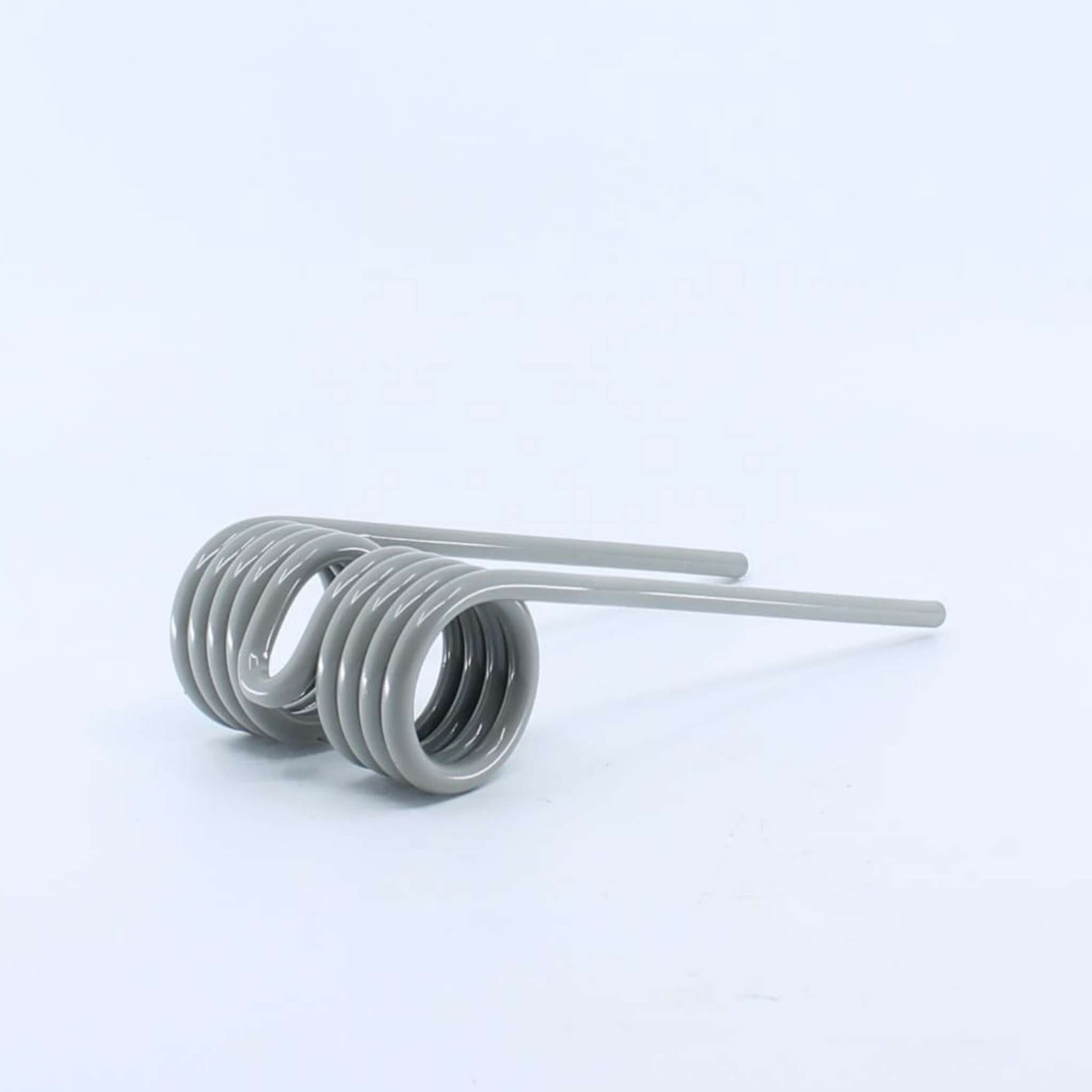 Púa de pick-up de segundo tipo adaptable para rotoempacadora Krone. Fabricada por La Spirale en Italia, recambio compatible de alta resistencia, referencia 938436.