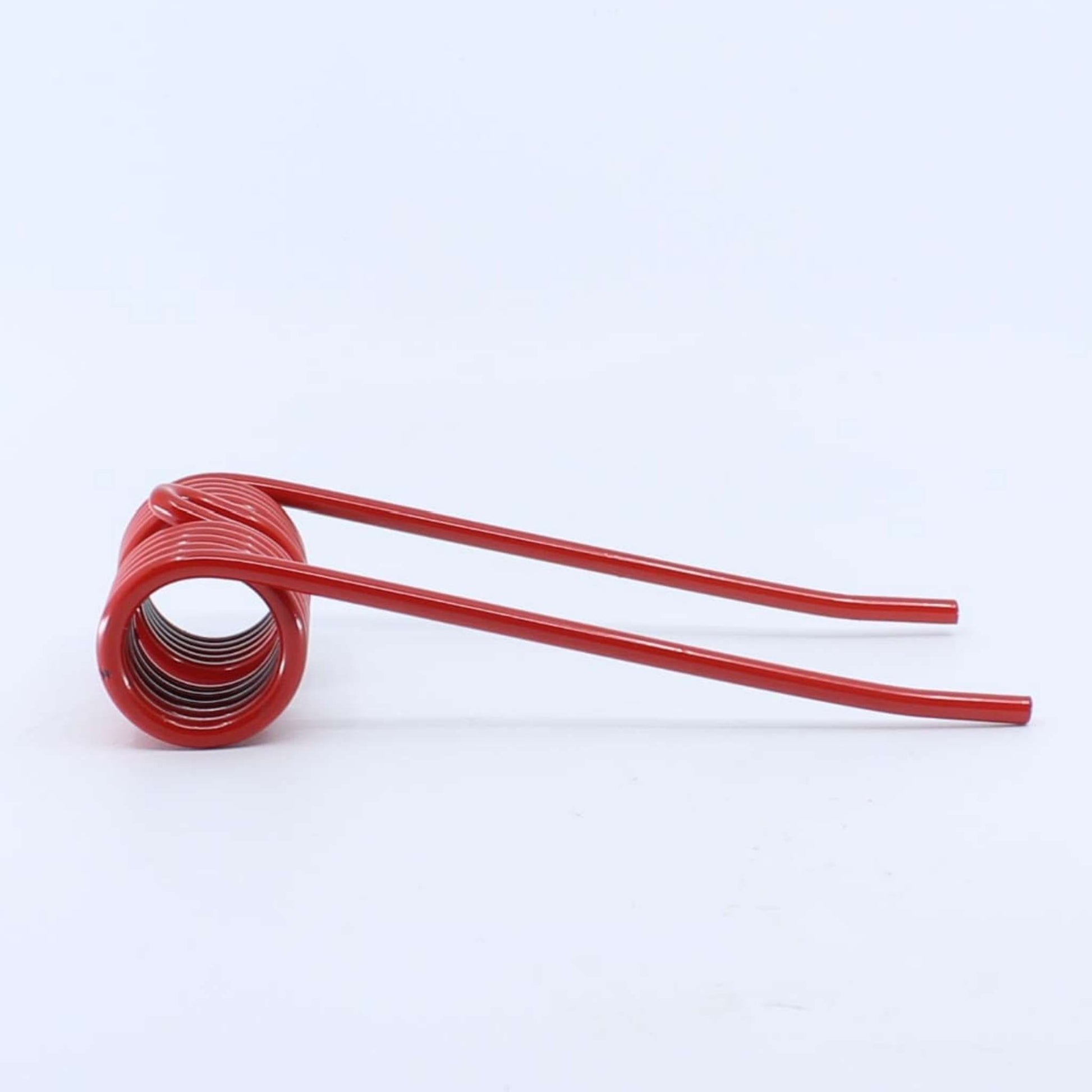 Púa de pick-up de segundo tipo adaptable para rotoempacadora Wolvo. Fabricada por La Spirale en Italia, recambio compatible de alta resistencia.