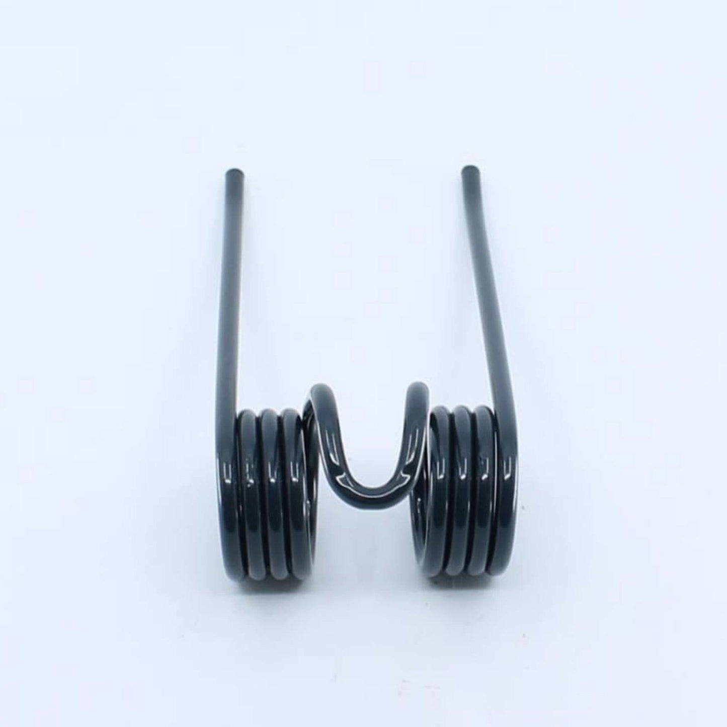 Púa de pick-up elástica de tercer tipo adaptable para rotoempacadora Gallignani. Fabricada por La Spirale en Italia, recambio compatible de alta resistencia, referencia original 8876437.