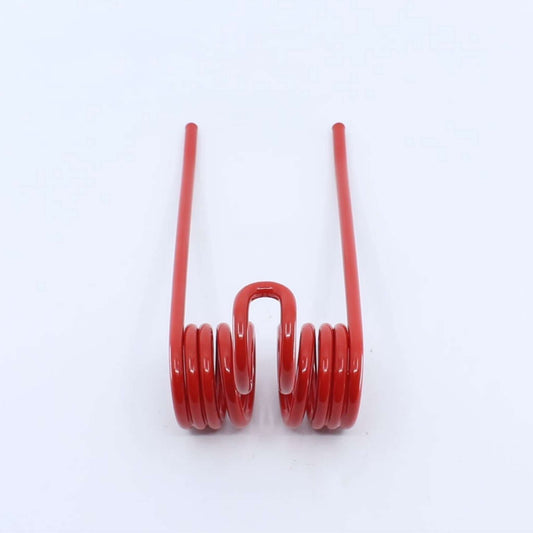 Púa de pick-up para rotoempacadora Abriata, Wolvo y Ford. Fabricada por La Spirale en Italia, recambio compatible de alta resistencia, referencia 12R001.