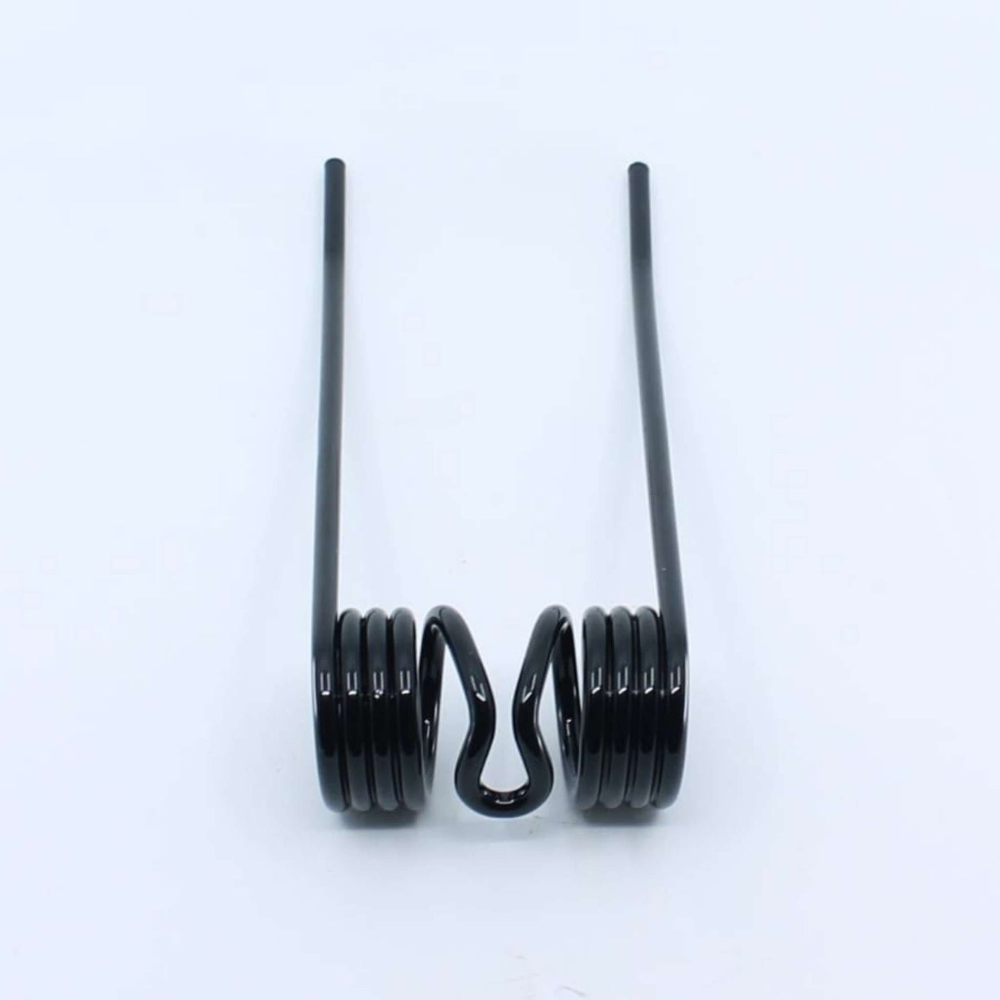 Púa de pick-up elástica adaptable para empacadoras Claas y Welger con orificio de fijación de 8 mm. Fabricada por La Spirale en Italia, referencias originales 8072971 y 814654.0.