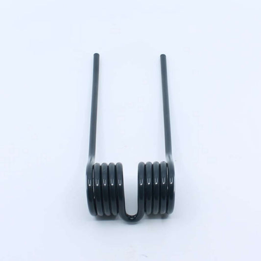 Púa de pick-up elástica adaptable para rotoempacadora Claas Variant. Fabricada por La Spirale en Italia, recambio compatible de alta resistencia, referencia 9182380.