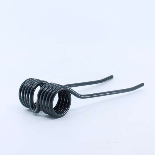 Púa de pick-up elástica adaptable para rotoempacadora Claas Variant. Fabricada por La Spirale en Italia, recambio compatible de alta resistencia, referencia 9182380.