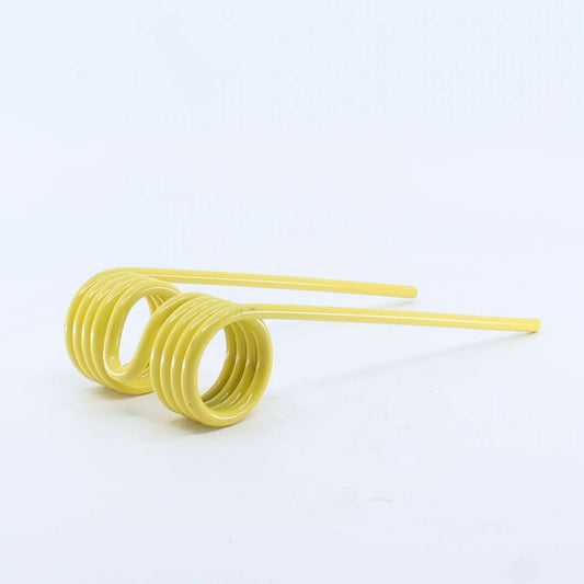 Púa de pick-up para rotoempacadora John Deere de primer tipo. Fabricada por La Spirale en Italia, recambio compatible de alta resistencia, referencia CC21386.