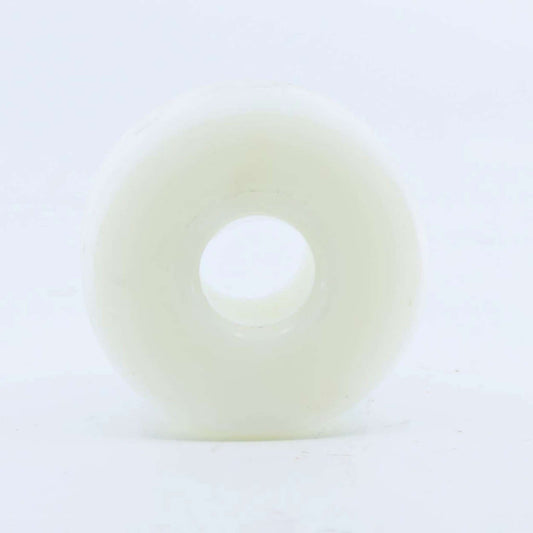 Rodillo de nylon blanco macizo para escala o cadena de remolque autocargador de forraje, con agujero interior de 20 mm de diámetro.
