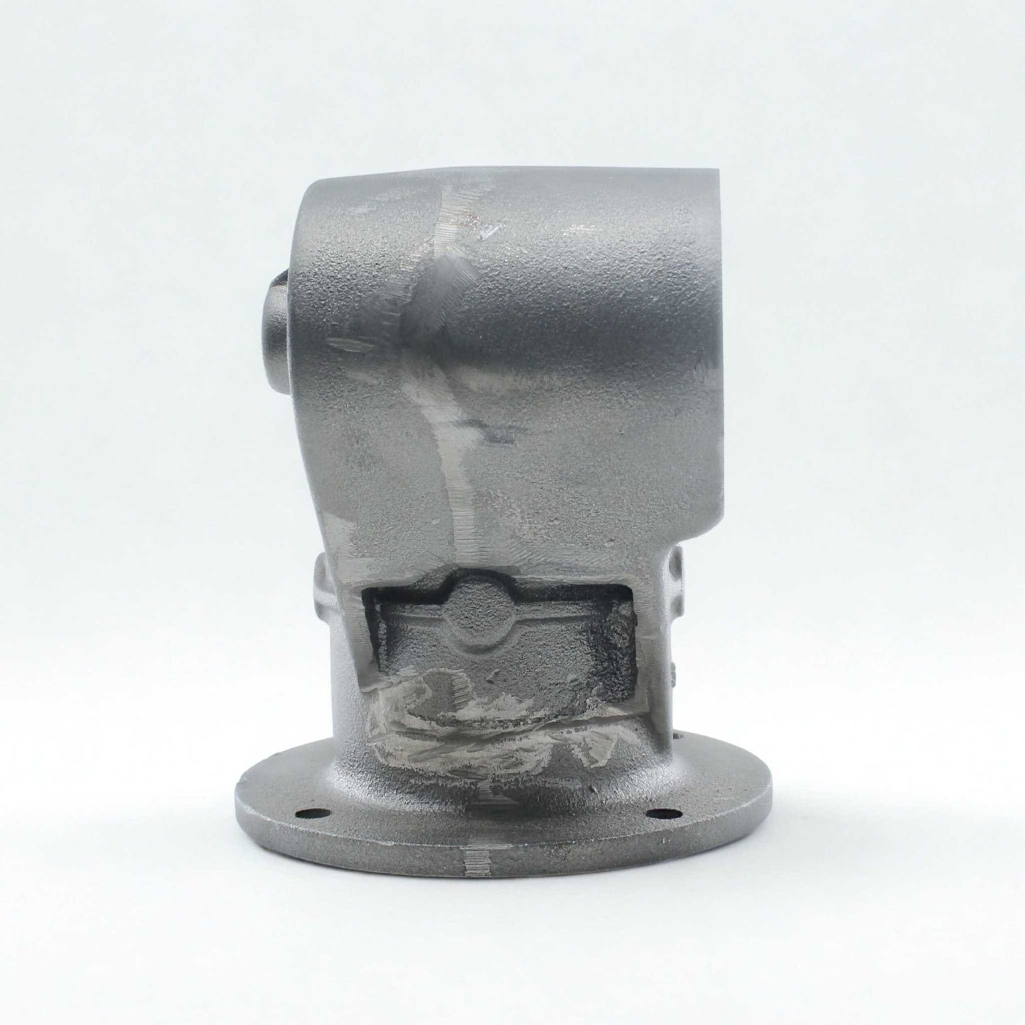 Soporte o base giratoria de cañón original de Battioni Pagani. Repuesto oficial para la fijación del cañón de descarga en cisternas. Fabricado en acero reforzado para soportar la presión y vibraciones.