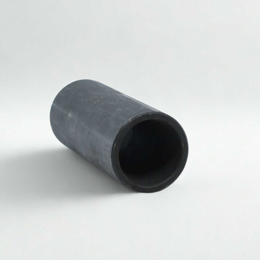 Casquillo soporte de dientes tratado cónico. Diámetro interior parte ancha de 35 mm y la parte estrecha de 25 mm. Diámetro exterior 45 mm y altura 110 mm.