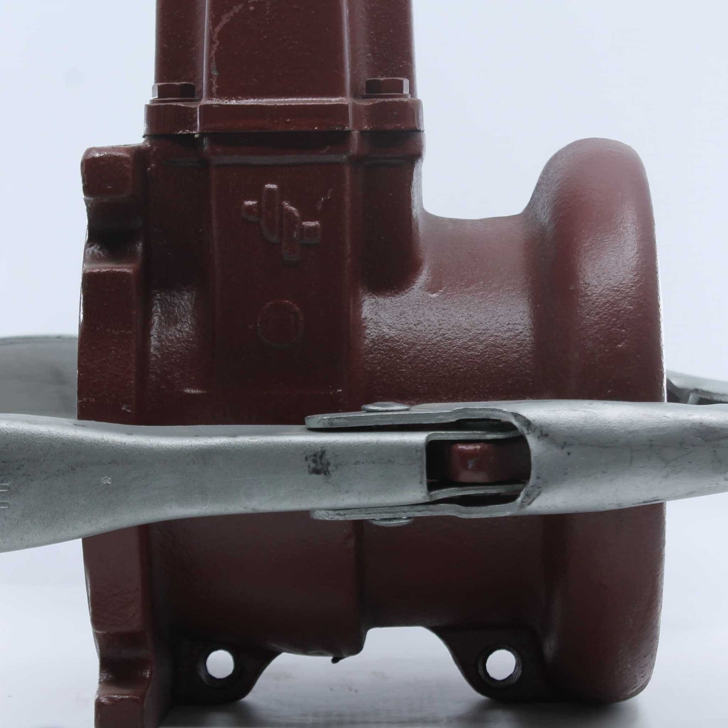 Tajadera o compuerta de válvula hidráulica Hertell Buru de 125 mm (5 pulgadas) de diámetro, hembra, con manillas y diseñada para su uso en cubas y cisternas de riego y purín.