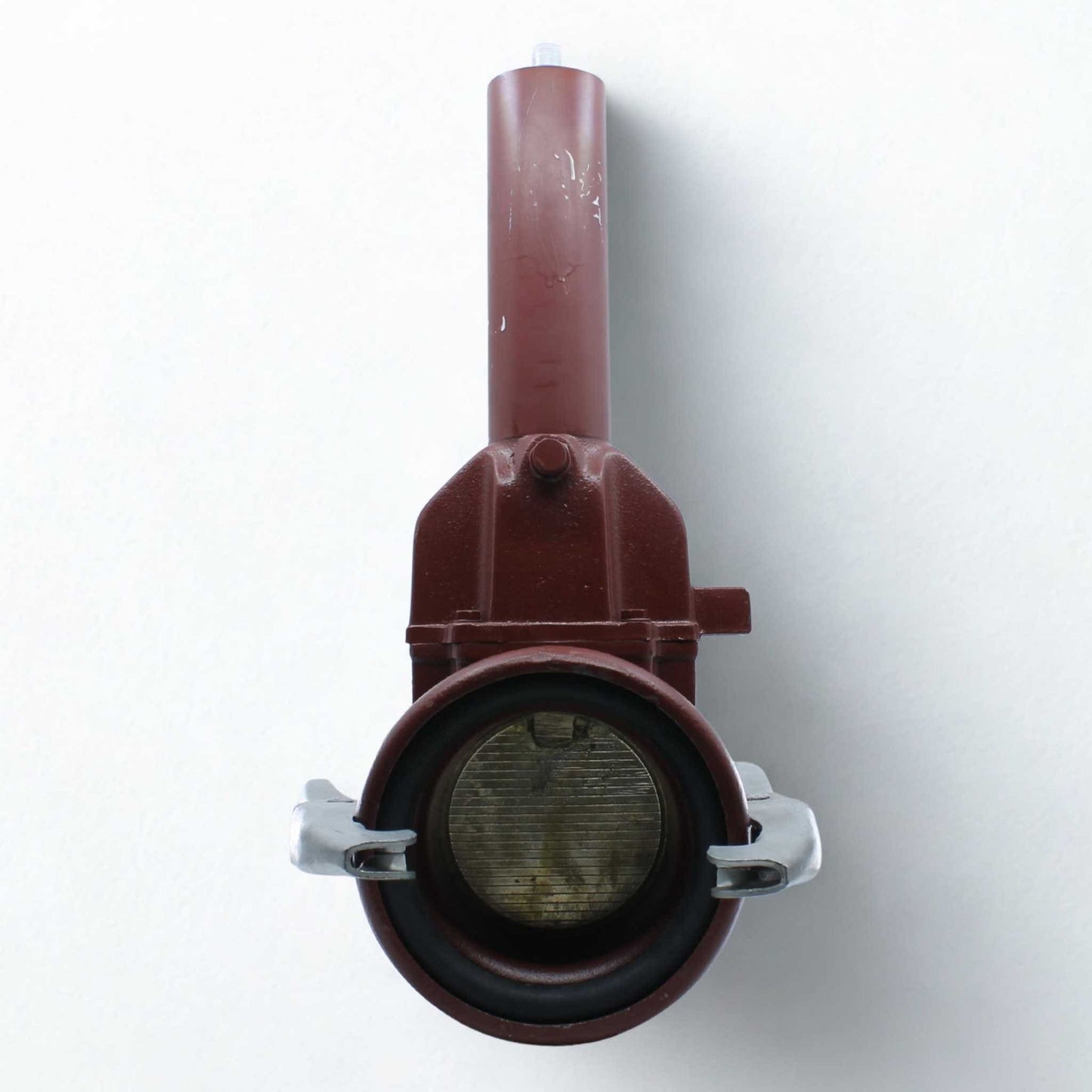 Tajadera o compuerta de válvula hidráulica Hertell Buru de 125 mm (5 pulgadas) de diámetro, hembra, con manillas y diseñada para su uso en cubas y cisternas de riego y purín.